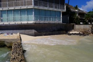 Kainalu Seawall Repairs